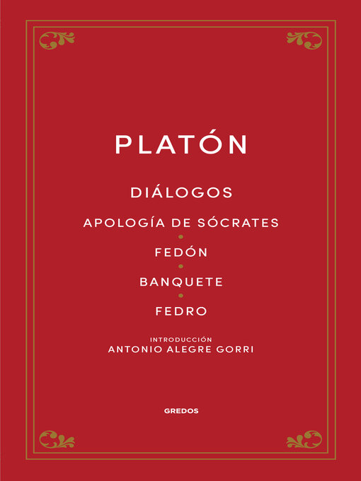 Title details for Diálogos by Platón - Available